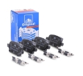 13.0460-2615.2 95526568 39037199 Set placute frana puntea spate Opel Astra K Opel Ampera producator ATE